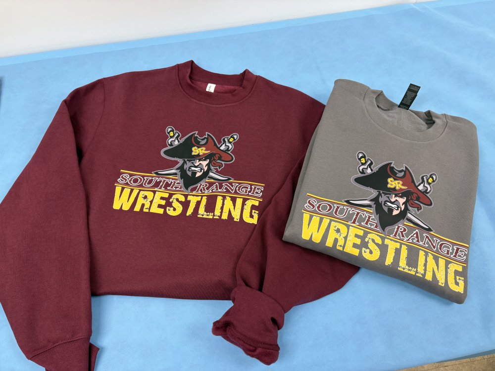 Custom T-Shirts and Crew Neck Sweatshirts