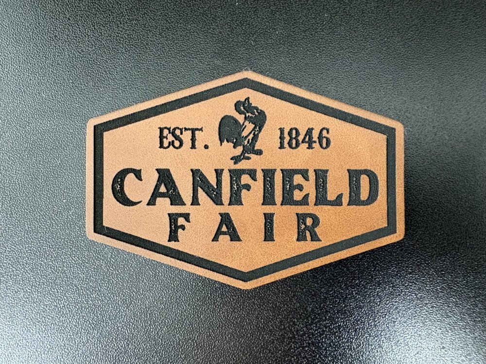 Custom Leather Hat Patches